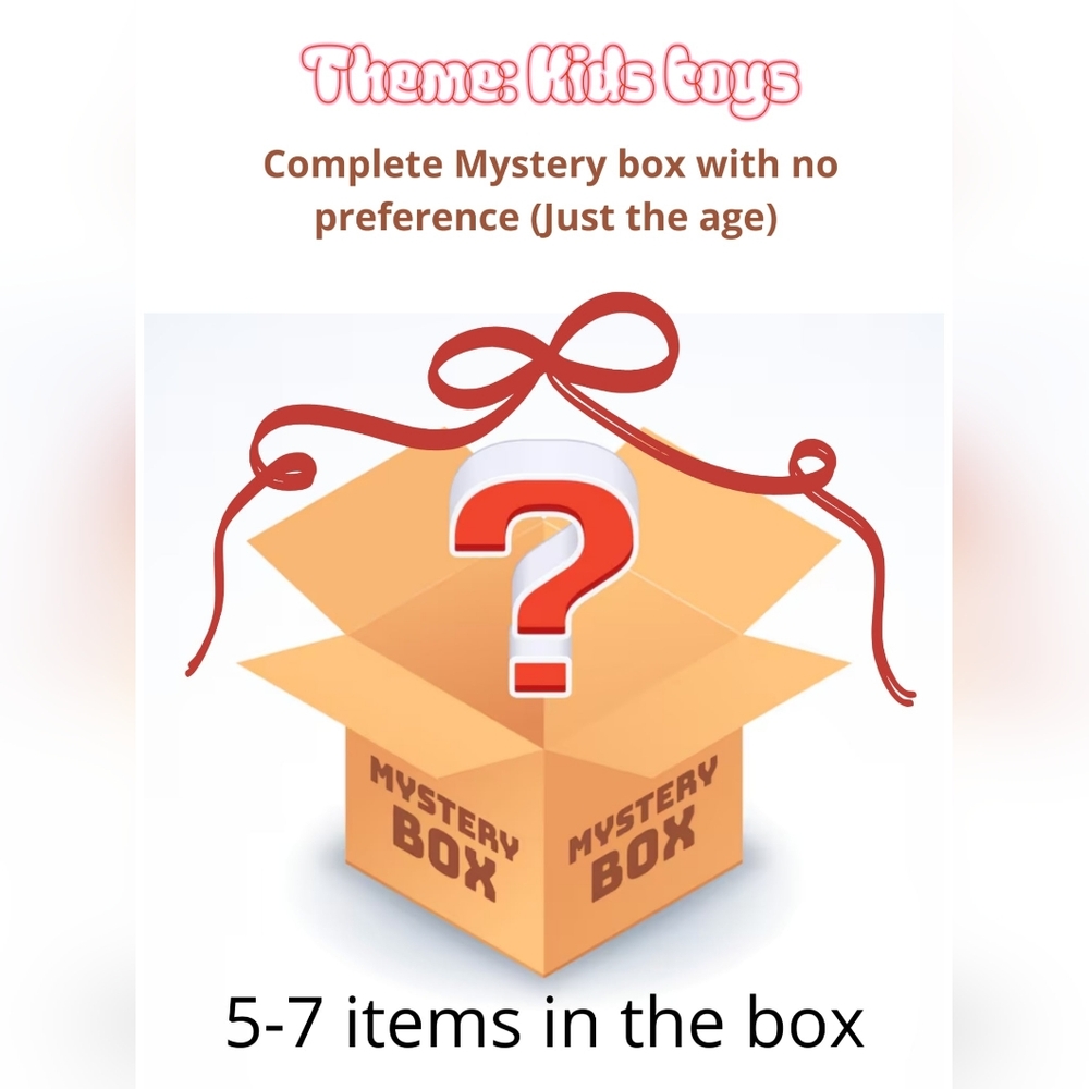 Kids Mystery Box - Fun Surprise Toys